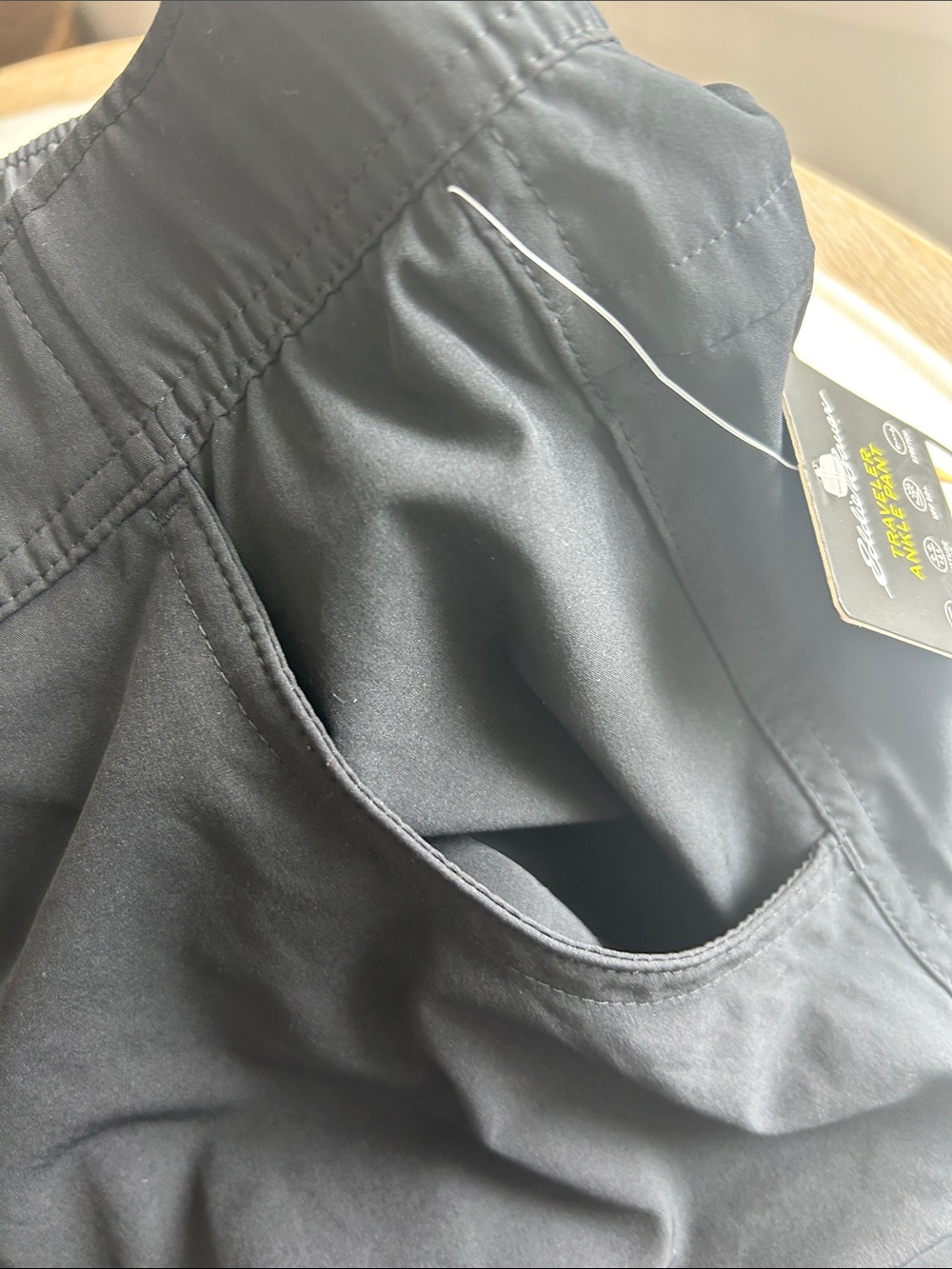 Eddie Bauer Traveler Ankle Pant - black xxl - Picture 6 of 6